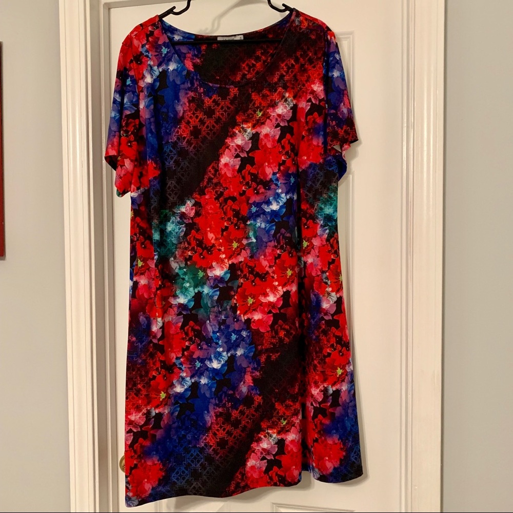 Triste Floral Print Dress